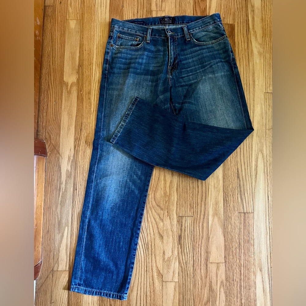 Lucky Brand Men’s Straight Leg Jeans.